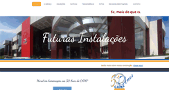 Desktop Screenshot of camp-guaruja.org.br